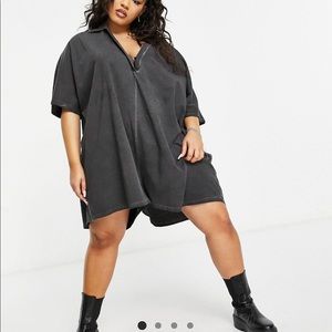 ASOS Curve Oversized Romper Plus Size